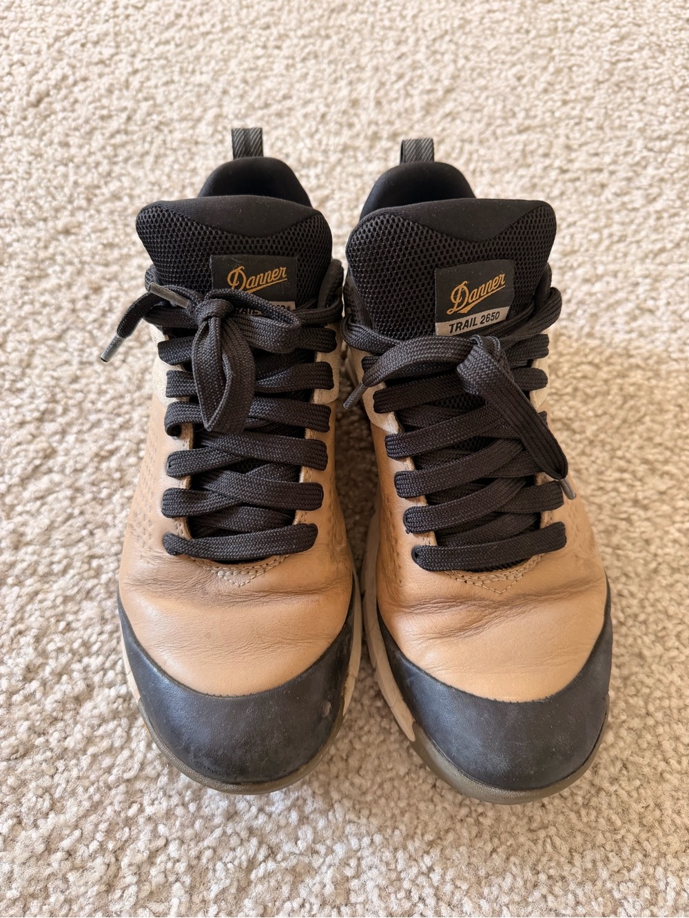 Danner Men's Tan and Black Trail Boots